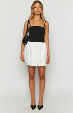 Draven Black And White Corset Mini Dress - 10 | Beginning Boutique Exclusive Draven Black And White Corset Mini Dress - 10 | Beginning Boutique Exclusive