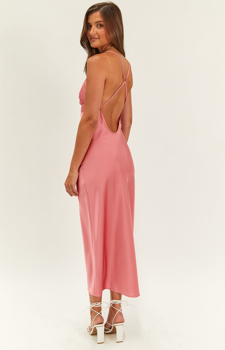 Elery Pink Midi Dress - US 12