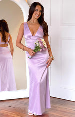 Eli Purple Maxi Dress Image