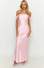 Ella Light Pink Off Shoulder Prom Dress - US 14 | Beginning Boutique Exclusive Ella Light Pink Off Shoulder Prom Dress - US 14 | Beginning Boutique Exclusive