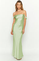 Ella Sage Off Shoulder Formal Maxi Dress - 16 | Beginning Boutique Exclusive Ella Sage Off Shoulder Formal Maxi Dress - 16 | Beginning Boutique Exclusive