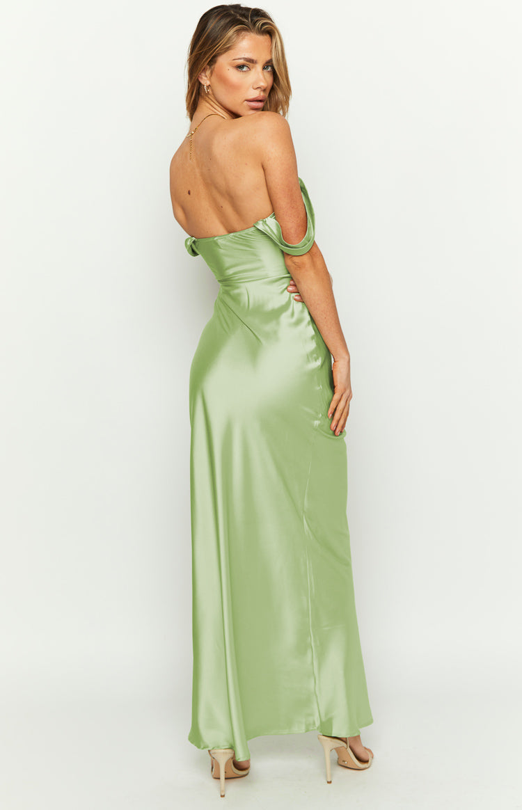 Ella Sage Off Shoulder Formal Maxi Dress – Beginning Boutique US