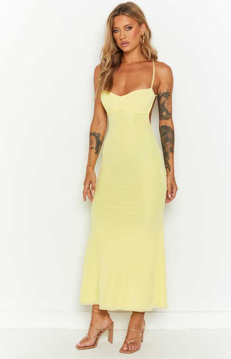 Elysium Yellow Maxi Dress Image