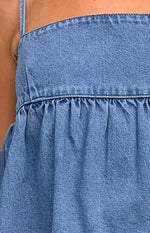 Ethel Blue Denim Top