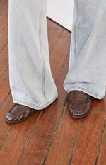 Etta Brown Slip On Loafers