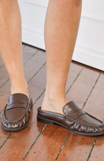 Etta Brown Slip On Loafers