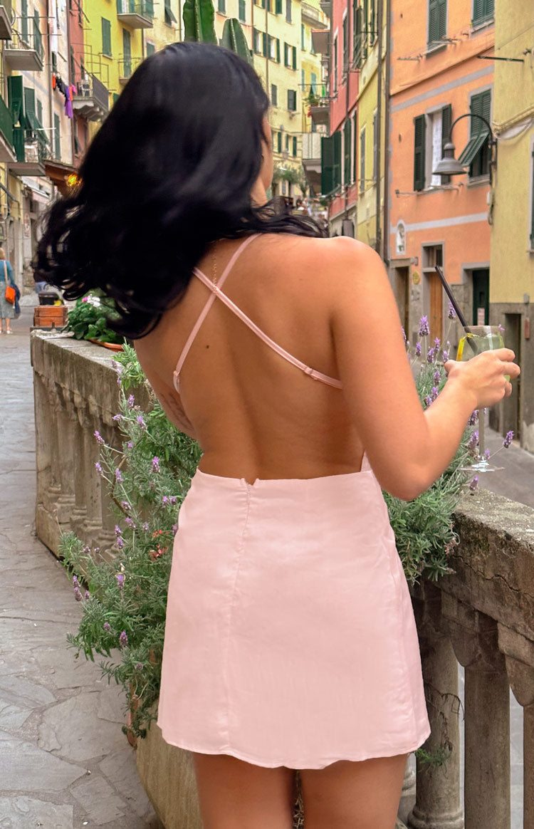 Fleurette Pink Mini Dress | Beginning Boutique US Fleurette Pink Mini Dress | Beginning Boutique US