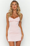 Fleurette Pink Mini Dress Image