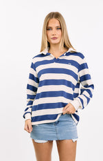 Found Love Light Wash Denim Low Rise Mini Skirt Image