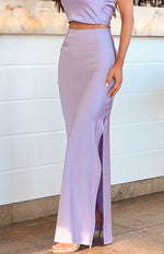 Genevieve Lilac Maxi Skirt