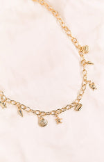 Gold Chain Shell Belt Image