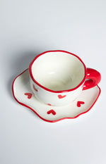 Adore Red Heart Mug Set Image