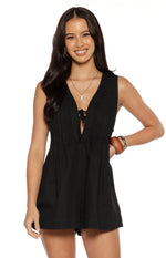 Hector Black Playsuit Image