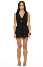 Hector Black Playsuit Image