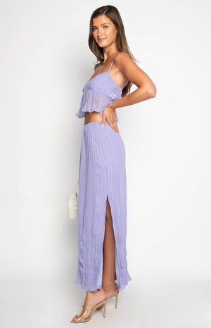 Her Moment Purple Maxi Skirt