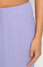 Her Moment Purple Maxi Skirt Image