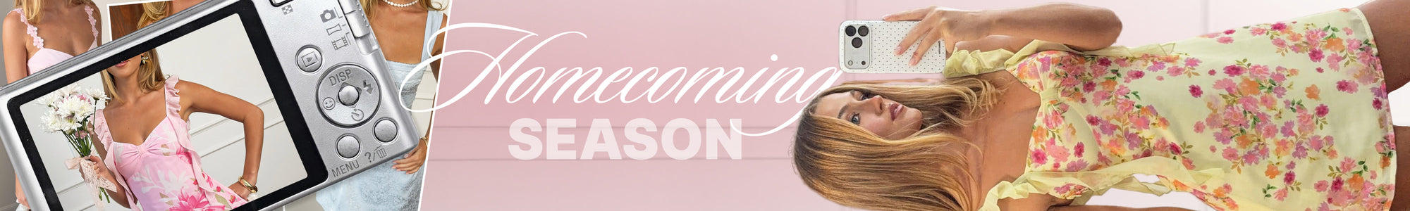 Homecoming Dresses Collection Banner