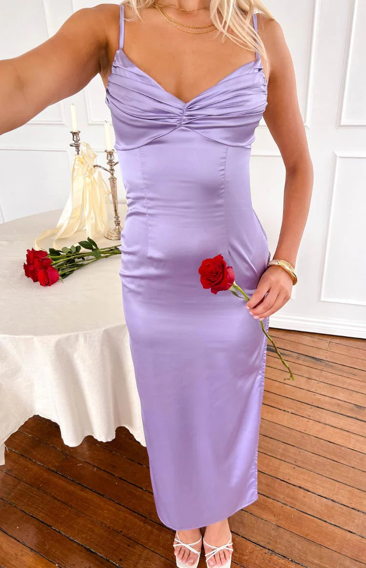 Honey Lilac Maxi Dress - US 4