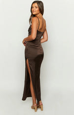 Honey Chocolate Maxi Dress - PRE ORDER Image