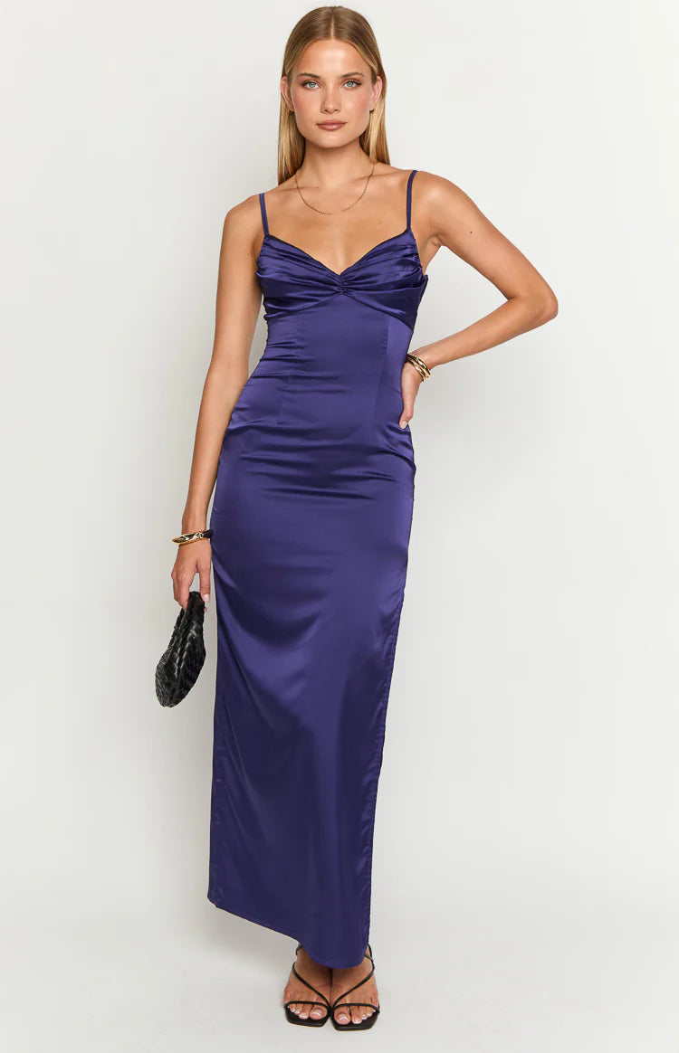 Honey Navy Maxi Dress