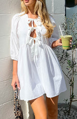Issy White Mini Dress