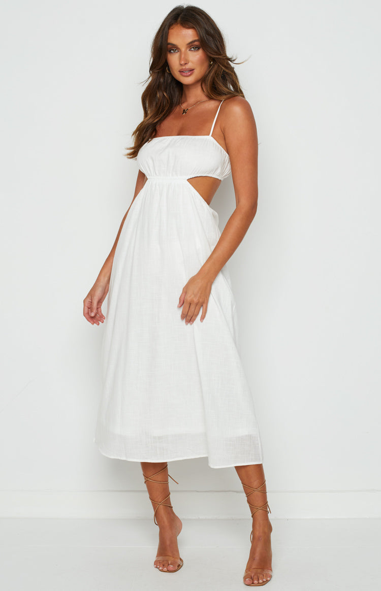 Iver Cut Out Dress White Image