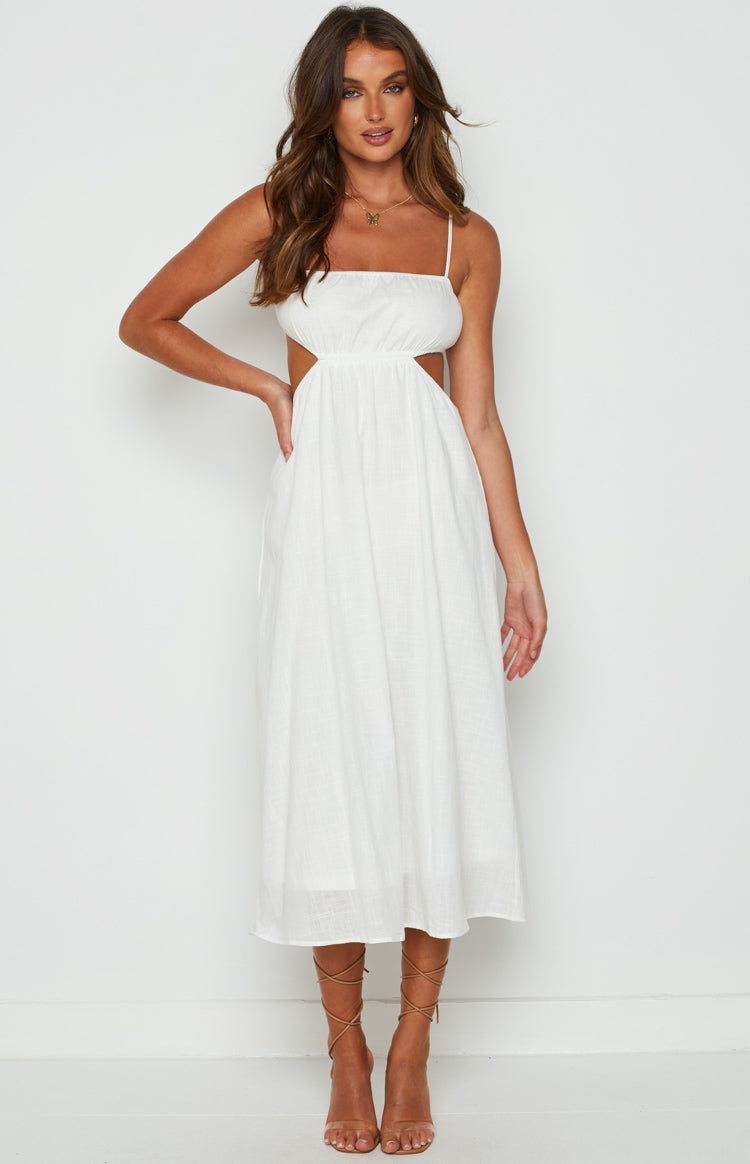 Iver Cut Out Dress White Image