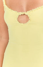 Jorja Yellow Mini Dress