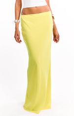 Jacqulin Yellow Maxi Skirt Image