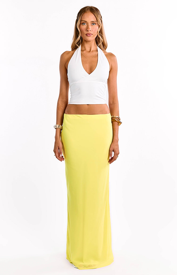 Jacqulin Yellow Maxi Skirt Image