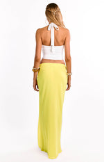 Jacqulin Yellow Maxi Skirt Image