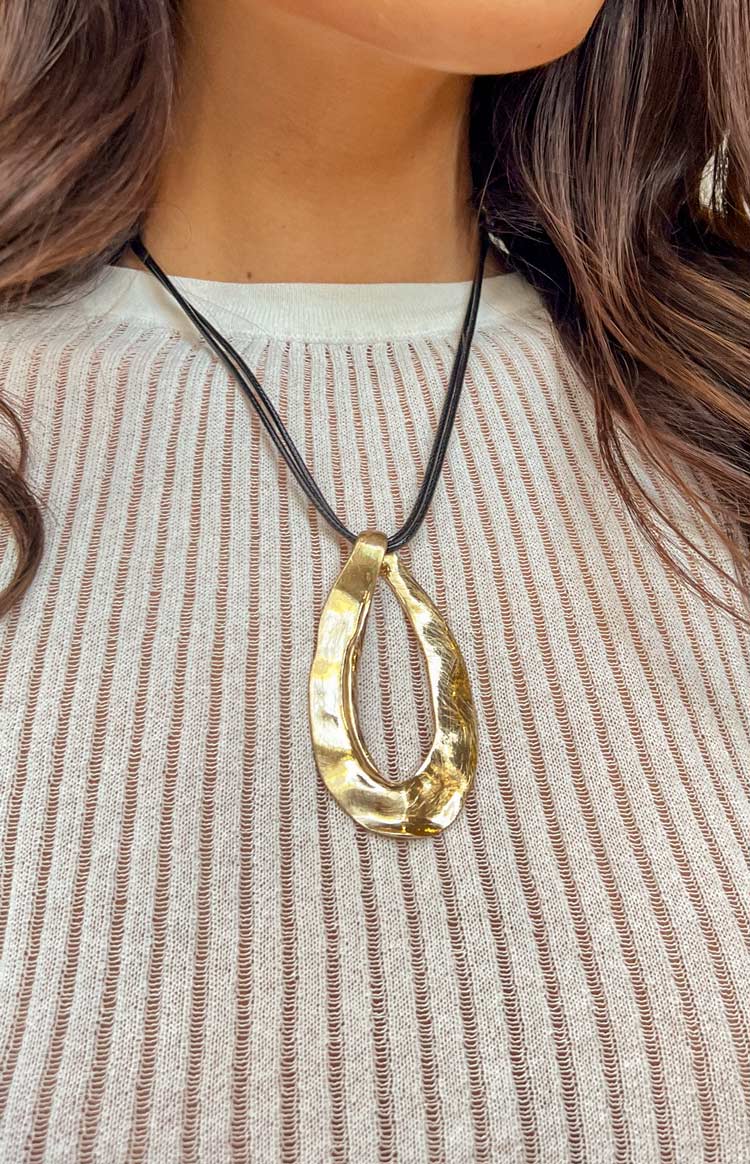 Jasmyn Gold Pendant Necklace Image