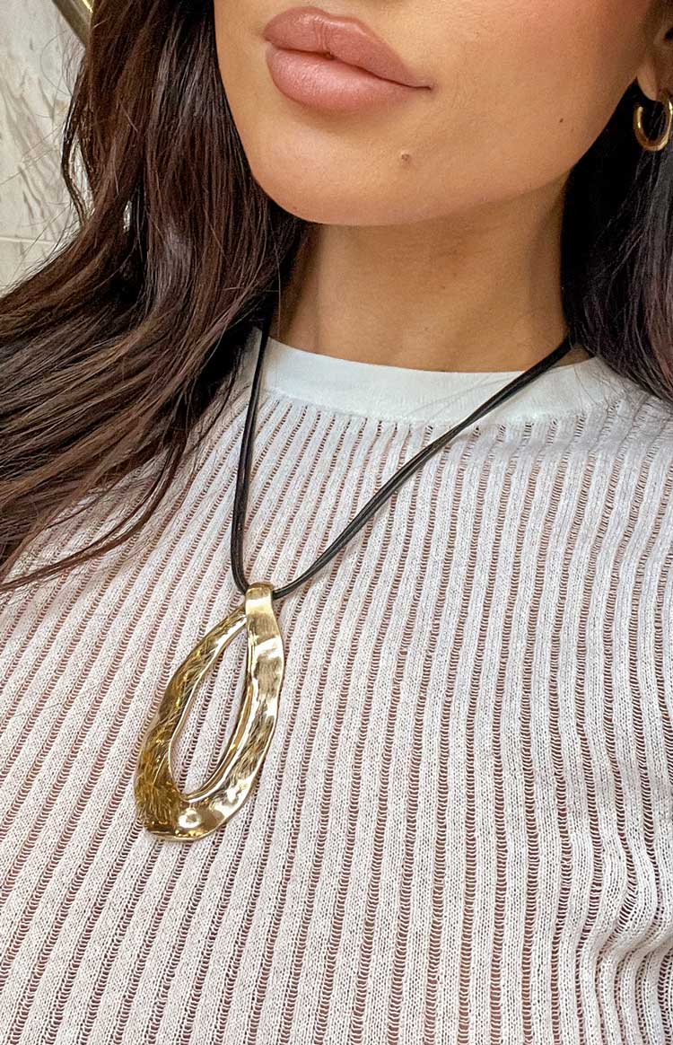 Jasmyn Gold Pendant Necklace Image