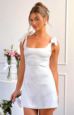 Jaycee White Mini Dress Image