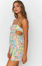 Jenna Cut Out Mini Dress Multi