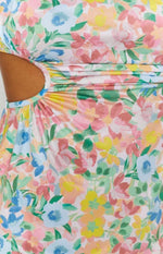 Jenna Cut Out Mini Dress Multi