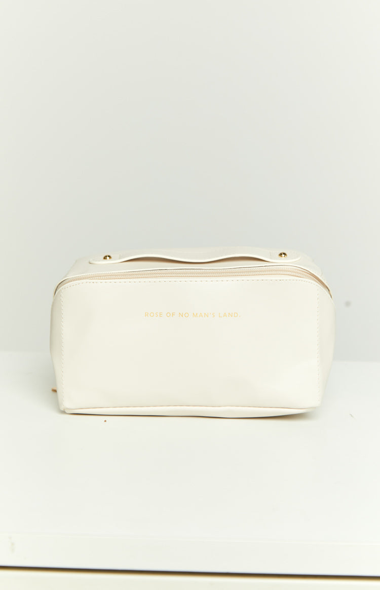 Jovie Cream Travel Cosmetic Bag Image