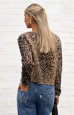 Kahli Leopard Print Cardigan Image