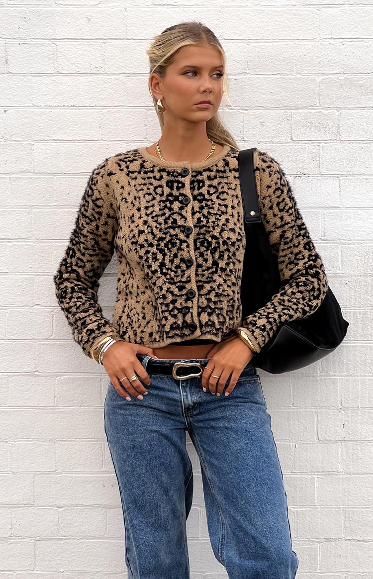 Kahli Leopard Print Cardigan Image