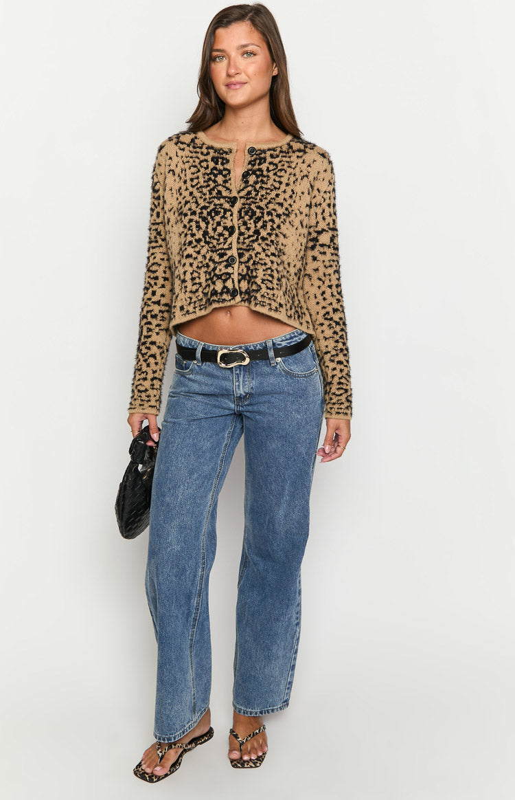 Kahli Leopard Print Cardigan Image