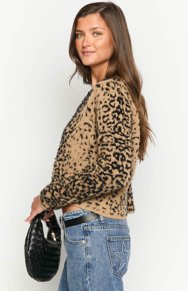 Kahli Leopard Print Cardigan Image