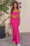 Kimmi Pink Maxi Dress Image