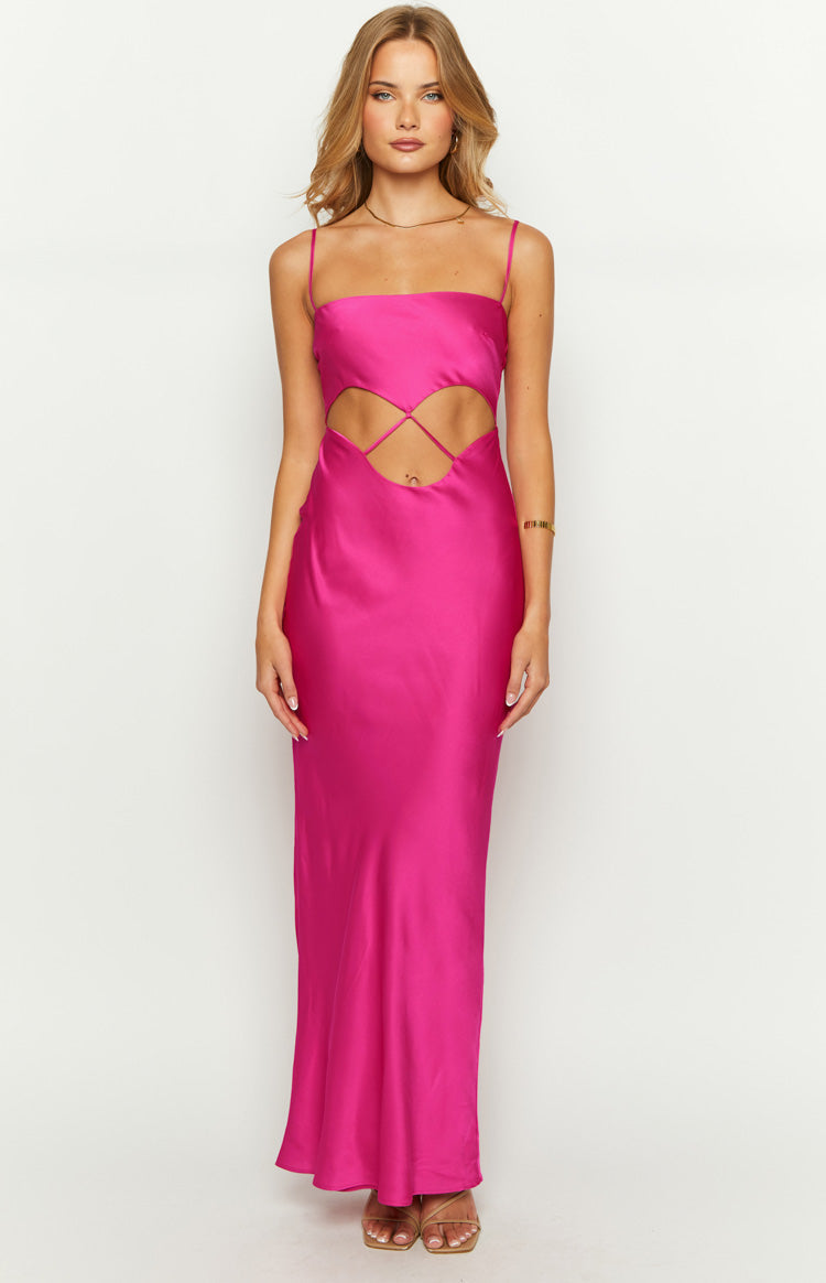 Kimmi Pink Maxi Dress Image