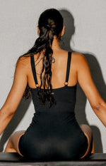 Lahana Halo Black Bodysuit Image