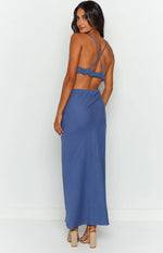 Lene Blue Maxi Dress
