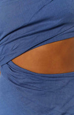 Lene Blue Maxi Dress