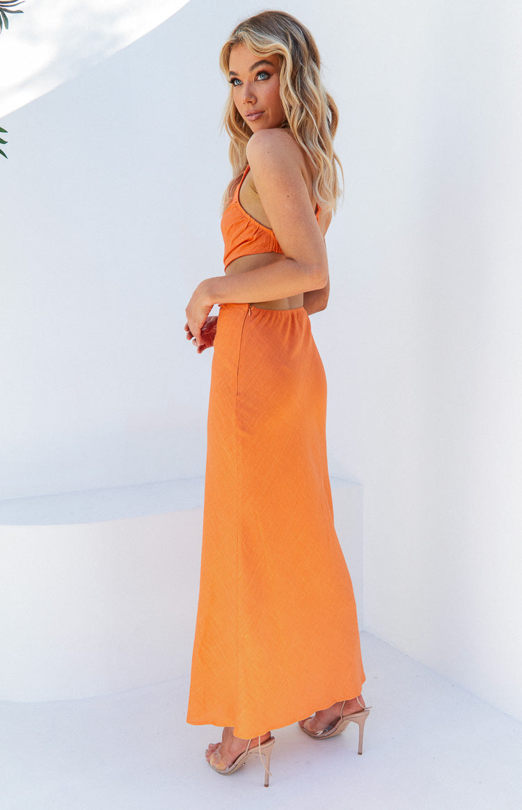 Lene Orange Maxi Dress | Beginning Boutique US 4 Lene Orange Maxi Dress | Beginning Boutique US 4