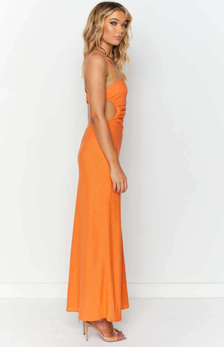 Lene Orange Maxi Dress | Beginning Boutique US 4 Lene Orange Maxi Dress | Beginning Boutique US 4