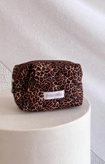 Leopard Makeup Bag Beginning Boutique US