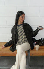 Lioness Bloom Beige Long Sleeve Top Image